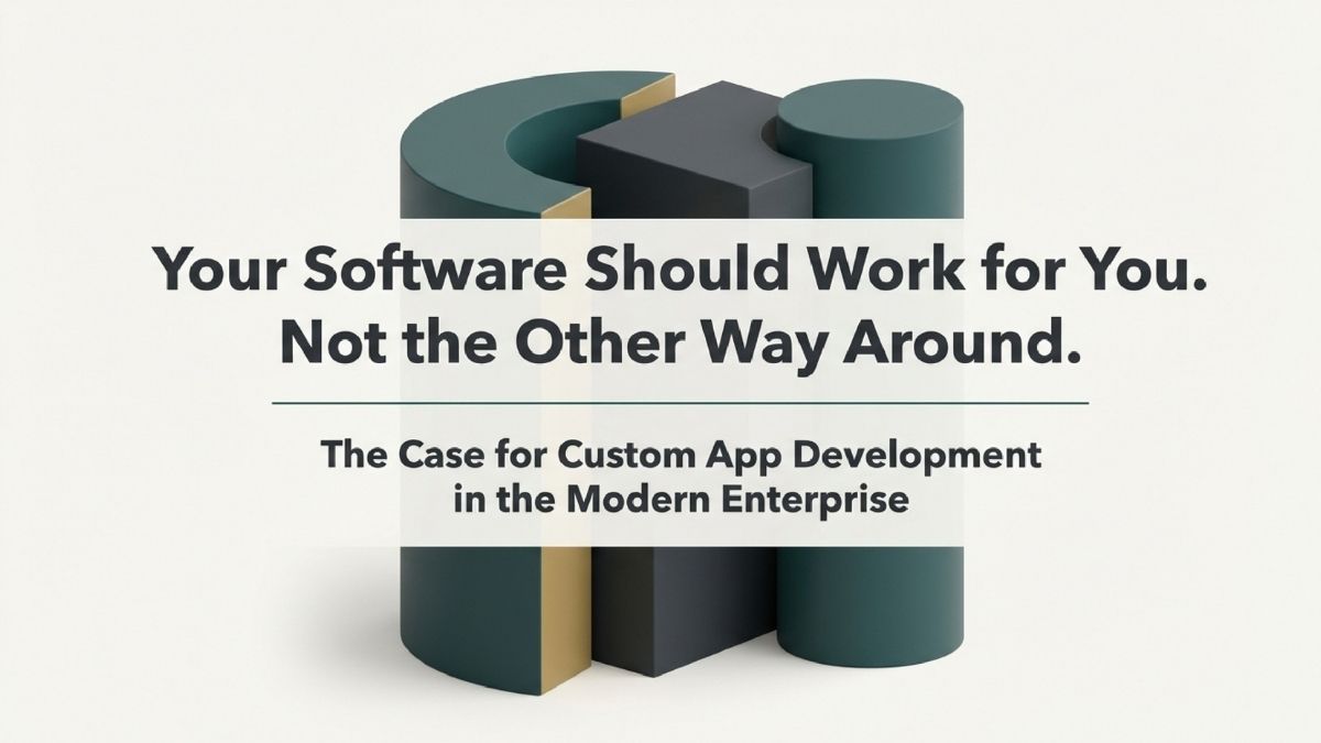 custom app development dashboard improving enterprise workflow efficiency and business roi